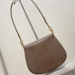 YSL Mini VOLTAIRE top handle bag in lizard - Image 4