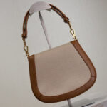 YSL Mini VOLTAIRE top handle bag in canvas - Image 4