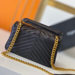 Saint Laurent College quilted-leather satchel bag - Image 4