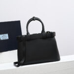 Prada Buckle small leather handbag with belt(high-end grade) - Image 4
