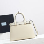 Prada Buckle small leather handbag with belt(high-end grade) - Image 4