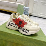 Gucci Rhyton Hawaii Print Sneaker - Image 4