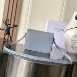 Celine TEEN TRIOMPHE BAG IN shiny calfskin(HIGH-END GRADE) - Image 4