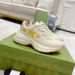 Gucci Rhyton Sneaker with Stars - Image 4