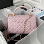 CHANEL Large Flap Bag With Top Handle(high-end grade) - Image 4