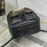 Dior Medium Dior Caro Multicarry Backpack with Chain(HIGH-END GRADE) - Image 5