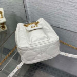 Dior Small Dior Caro Multicarry Backpack with Chain(HIGH-END GRADE) - Image 5