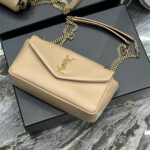 YSL calypso small in plunged lambskin - Image 5