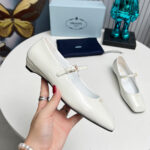Prada Patent Leather Mary Jane Ballerinas - Image 5