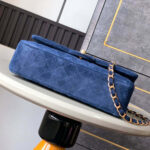 CHANEL Suede Classic Double Flap Handbag(HIGH-END GRADE) - Image 5