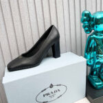 Prada Leather Pumps 85 mm - Image 5
