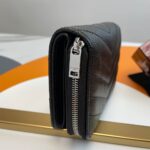 YSL CASSANDRE MATELASSÉ compact zip around wallet in grain de poudre leather - Image 5