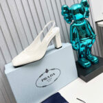 Prada Patent Leather Slingback Pumps 85 mm - Image 5