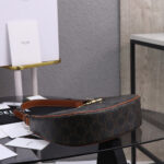 CELINE MEDIUM AVA TRIOMPHE BAG in Triomphe Canvas and calfskin - Image 5