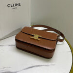 CELINE CLASSIQUE TRIOMPHE BAG in shiny calfskin(HIGH-END GRADE) - Image 5