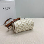 CELINE Small Boston IN Triomphe Canvas and calfskin - Image 5