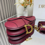 Dior Saddle Bag with Strap - Image 5