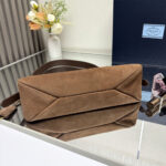 Prada Aimee medium suede shoulder bag - Image 5