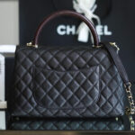Chanel Large Flap Bag With Top Handle(HIGH-END GRADE) - Image 5
