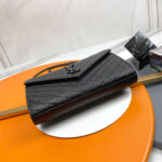 YSL classic cassandre chain wallet in grain de poudre leather - Image 5