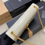 YSL kate medium tassel in crocodile-embossed leather - Image 5