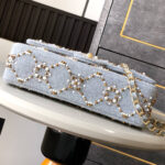 CHANEL Pearl Classic Double Flap Handbag(HIGH-END GRADE) - Image 5