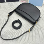 Prada Arque leather shoulder bag with flap - Image 5