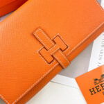 HERMES New H Passant Toutenmain wallet(HIGH-END GRADE) - Image 5