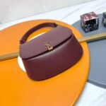 YSL Mini VOLTAIRE TOP HANDLE bag in BOX SAINT LAURENT - Image 5