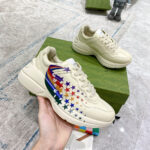 Gucci Rainbow Star Rhyton Sneaker - Image 5