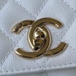 CHANEL Large Flap Bag With Top Handle(high-end grade) - Image 5