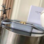 Celine TEEN TRIOMPHE BAG IN shiny calfskin(HIGH-END GRADE) - Image 5