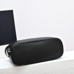 Prada Buckle medium leather handbag with double belt(high-end grade) - Image 5