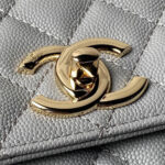 CHANEL Large Flap Bag With Top Handle(high-end grade) - Image 6