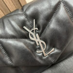 YSL PUFFER small in suede(HIGH-END GRADE) - Image 6