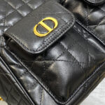 Dior Medium Dior Caro Multicarry Backpack with Chain(HIGH-END GRADE) - Image 6