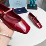 Prada Patent Leather Mary Jane Ballerinas - Image 6
