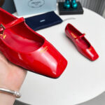 Prada Patent Leather Mary Jane Ballerinas - Image 6