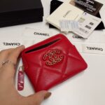 CHANEL 19 Zipper Coin Wallet - Image 6