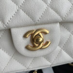 CHANEL Mini Classic Handbag With Top Handle(HIGH-END GRADE) - Image 6