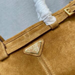 Prada Medium suede handbag(high-end grade) - Image 6