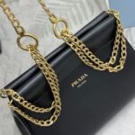 Prada Enchaine mini leather bag(HIGH-END GRADE) - Image 6