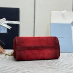 Prada Enchaine mini suede bag(HIGH-END GRADE) - Image 6