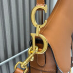 Dior Saddle Bag with Strap - Image 6