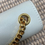 YSL kate medium tassel in grain de poudre embossed leather - Image 6