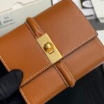 CELINE 16 Small Wallet in Shiny Calf Leather - Image 6