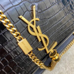 YSL kate medium tassel in crocodile-embossed leather - Image 6