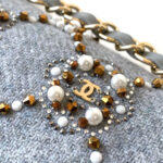 CHANEL Pearl Classic Double Flap Handbag(HIGH-END GRADE) - Image 6