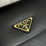Prada Arque leather shoulder bag with flap - Image 6