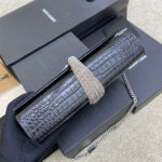 YSL kate medium tassel in crocodile-embossed leather - Image 6